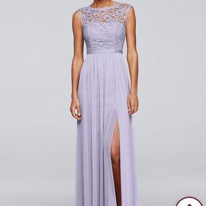 David’s bridal lace dress